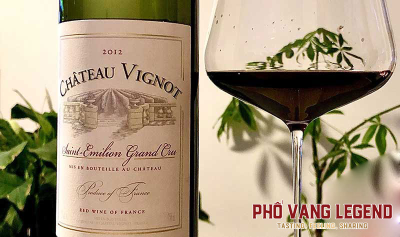 Ruou Vang Chateau Vignot Saint Emilion Grand Cru 2