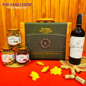 Hộp Quà Tết Bằng Da Legendbox PV03