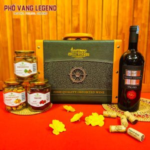 Hộp Quà Tết Bằng Da Legendbox PV06