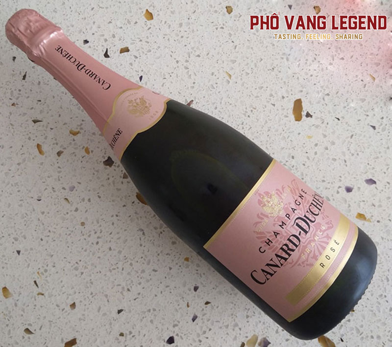 Ruou Champagne Canard Duchene Rose 1