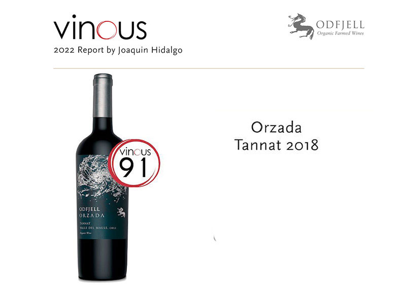 Ruou Vang Odfjell Orzada Tannat 1