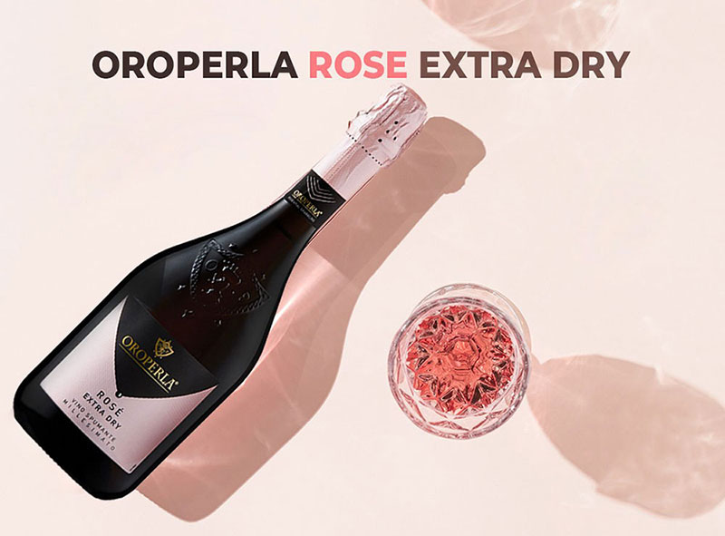 Ruou Vang Oroperla Rose Extra Dry 1