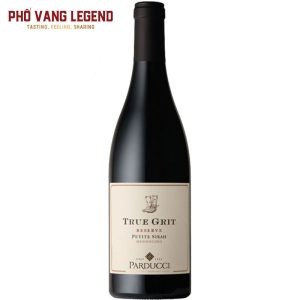 Rượu Vang True Grit Reserve Petit Sirah