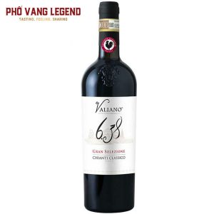 Rượu Vang Valiano 638 Gran Selezione Chianti Classico