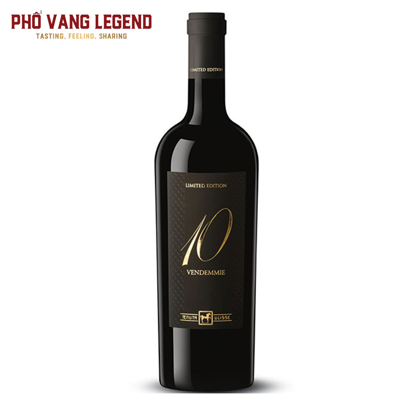 Rượu Vang 10 Vendemmie Tenuta Ulisse Limited Edition