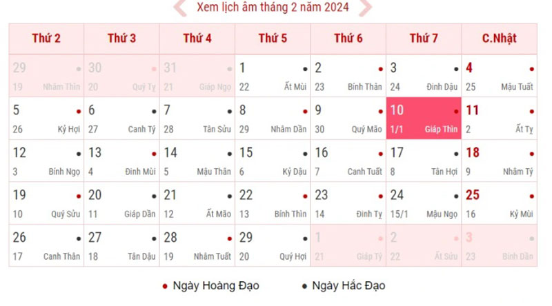 Lich Tet Nguyen Dan 2024 Giap Thin Vao Ngay Nao Duong Lich 1