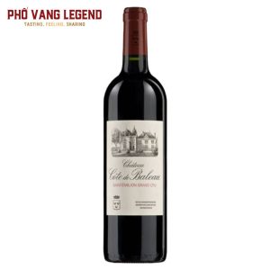 Rượu Vang Chateau Cote de Baleau 2018