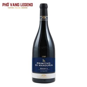 Rượu Vang Li Filitti Primitivo di Manduria Riserva