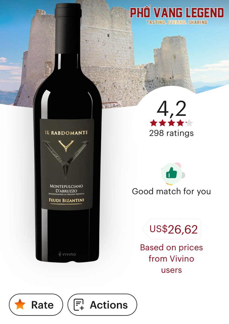 Il Rabdomante Montepulciano Dabruzzo Vivino