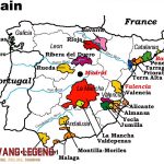 vùng sản xuất rượu Vang Tây Ban Nha