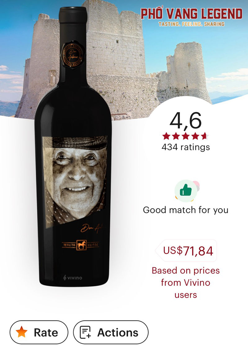 Tenuta Ulisse Don Antonio Limited Edition Vivino