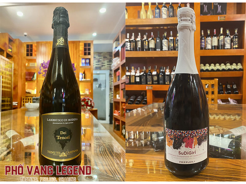 The Nao La Vang Do Sparkling Lambrusco 2