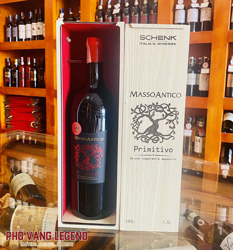 Magnum Masso Antico Primitivo 1 5l 1