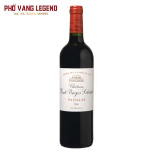 Ruou Vang Phap Chateau Haut Bages Liberal Grand Cru Classe