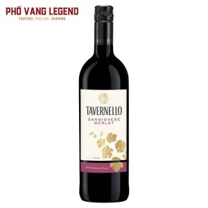 Ruou Vang Y Tavernello Sangiovese Merlot Rubicone