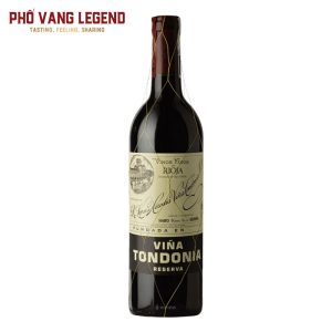 Ruou Vang Tay Ban Nha Vina Tondonia Reserva R Lopez De Heredia