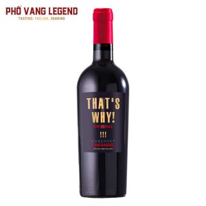 Rượu Vang That's Why Original Cabernet Zinfandel