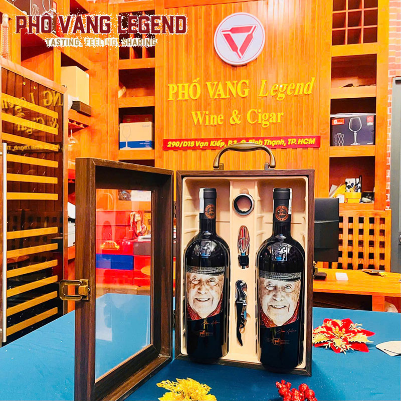 Hộp Đôi Rượu Vang Don Antonio