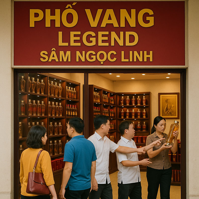 Mua Rượu Sâm Ngọc Linh Trường Sinh Ở Đâu