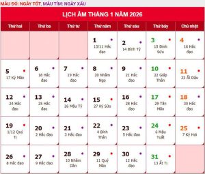 Tết Âm Lịch 2026 Là Ngày Mấy
