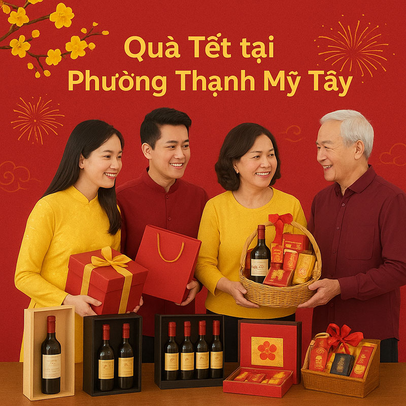 Quà Tết Tại Phường Thạnh Mỹ Tây