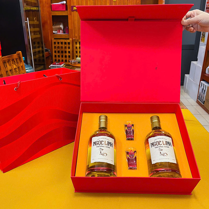 Bộ Quà Tặng Rượu Sâm Ngọc Linh