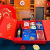 Hộp Quà Tết Rượu Vang & Bánh Kẹo - Pv09