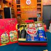 Hộp Quà Tết Rượu Vang & Bánh Kẹo - Pv13