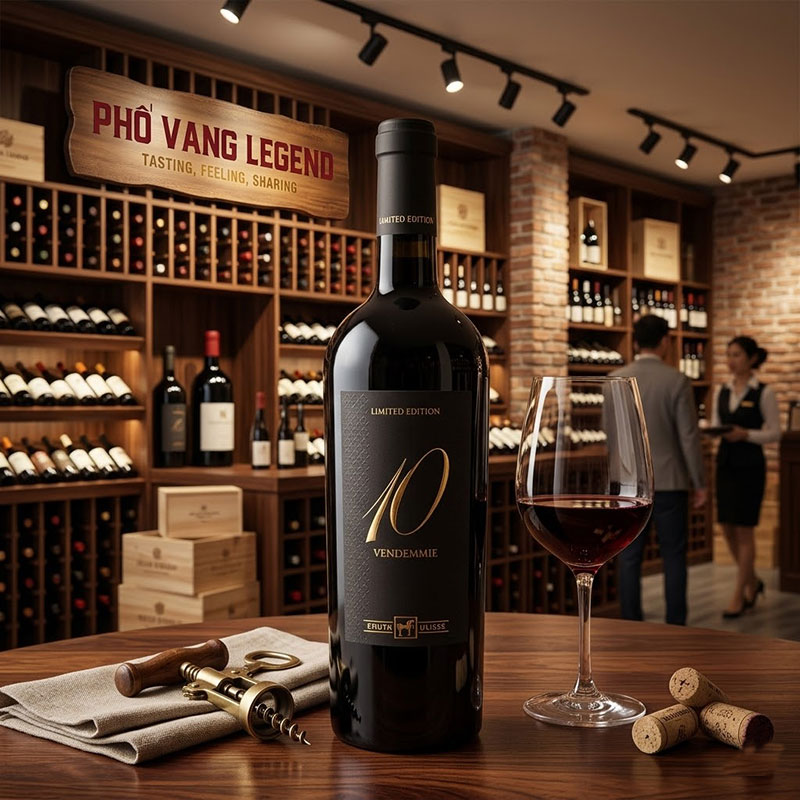 Vang Ý Số 10 Phố Vang Legend