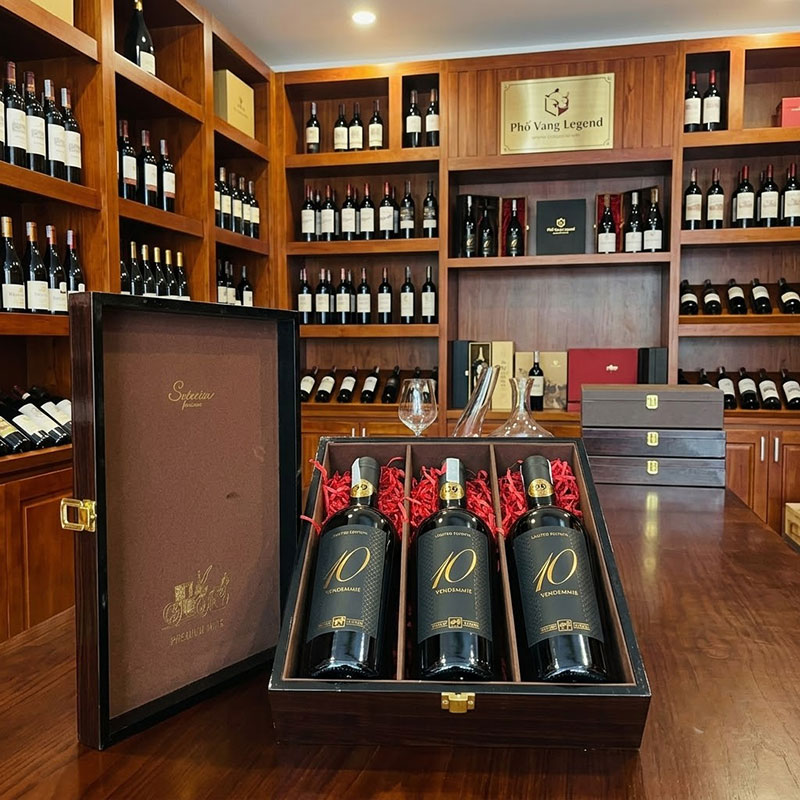 Quà Tết Rượu Vang Cao Cấp Vip