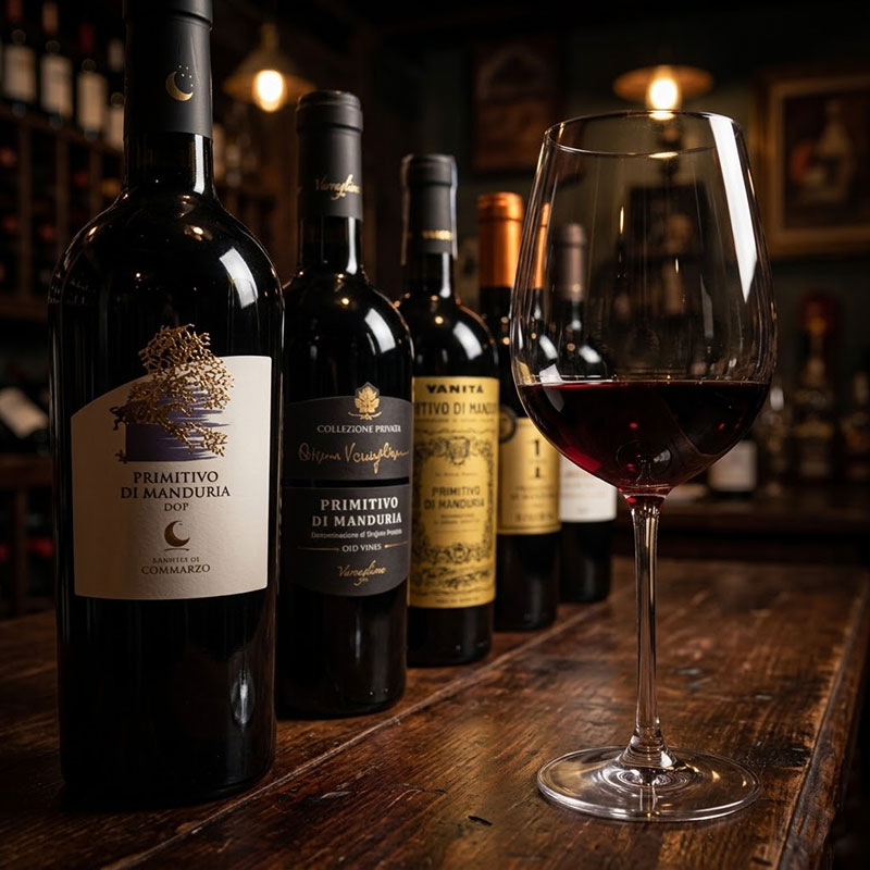 Rượu Vang Primitivo Di Manduria Phố Vang Legend