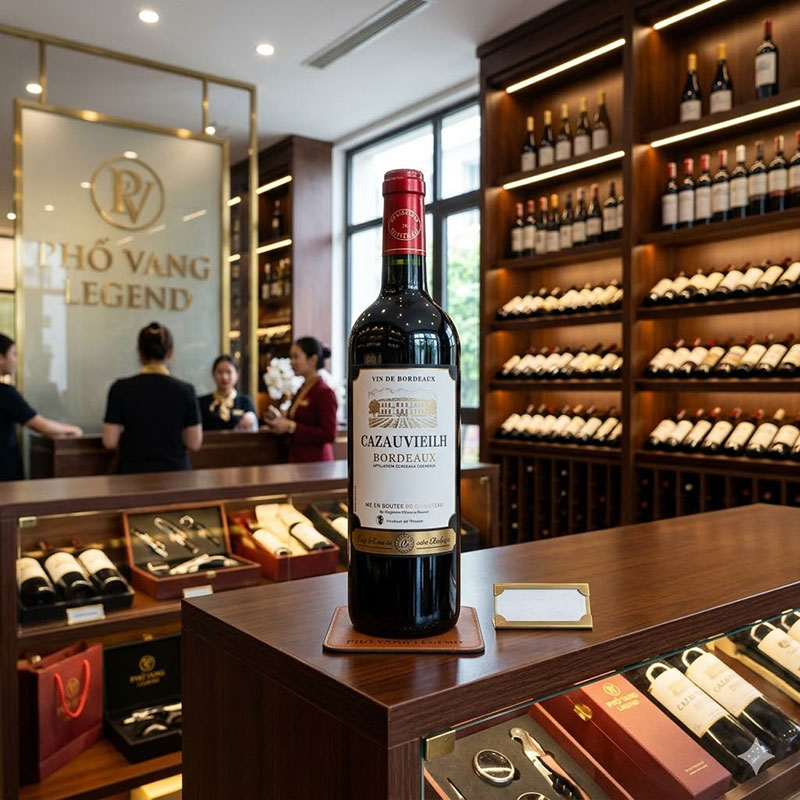 Vang Pháp Cazauvieilh Bordeaux