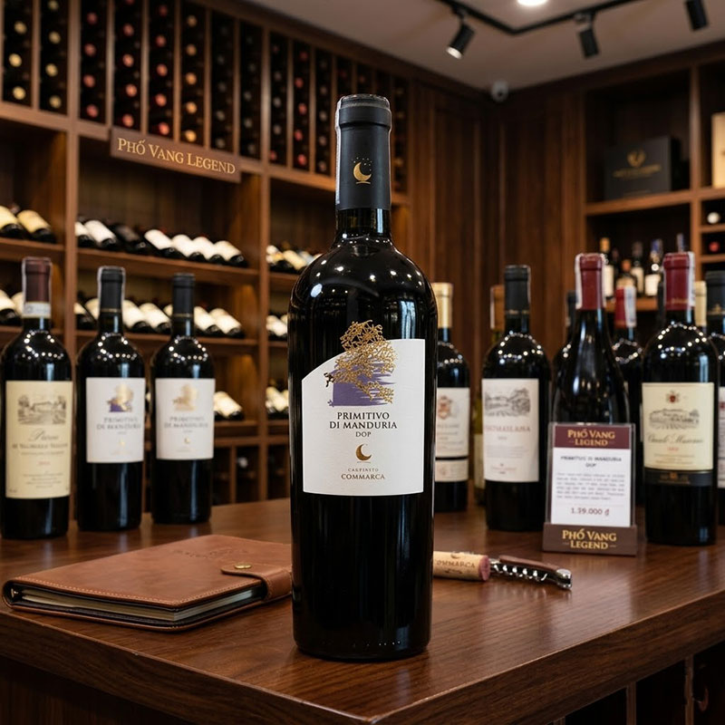 Vang Ý Sammarco Primitivo Di Manduria Dop