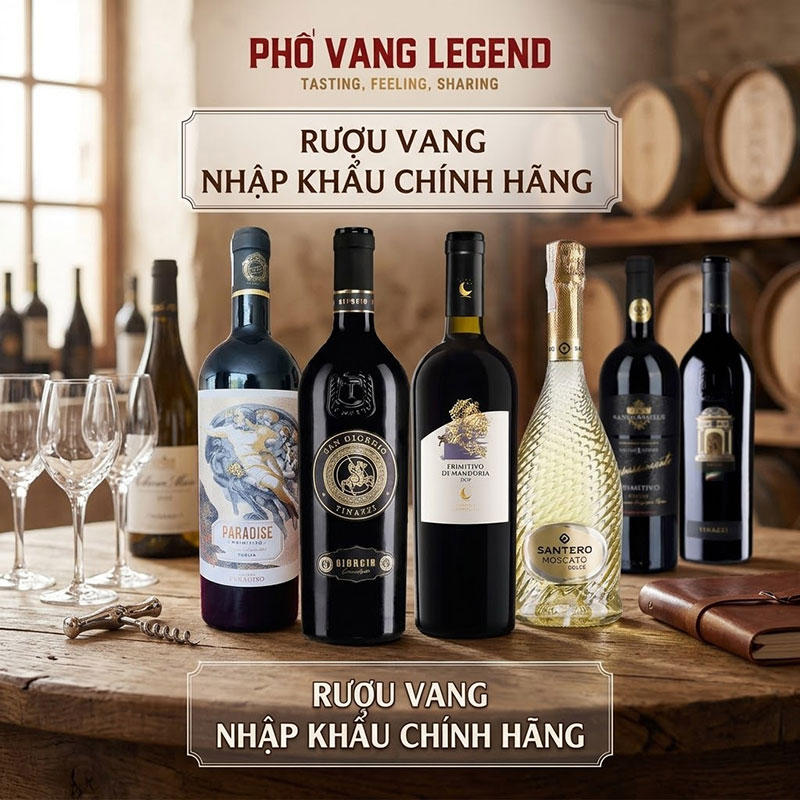 Rượu Vang Nhập Khẩu Chính Hãng