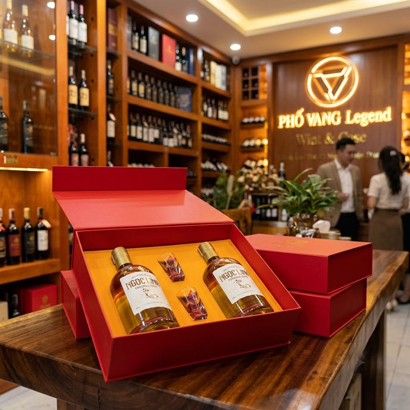 Quà Biếu Rượu Sâm Ngọc Linh Chính Hãng