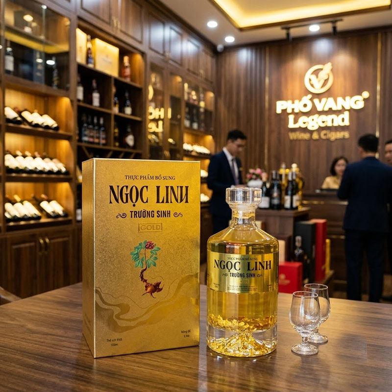 Rượu Sâm Ngọc Linh Chính Hãng Tphcm